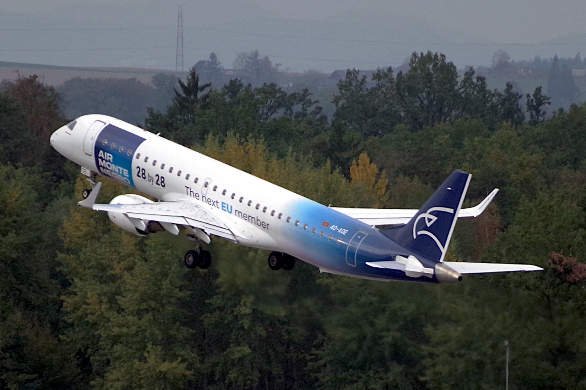Air Montenegro aircraft