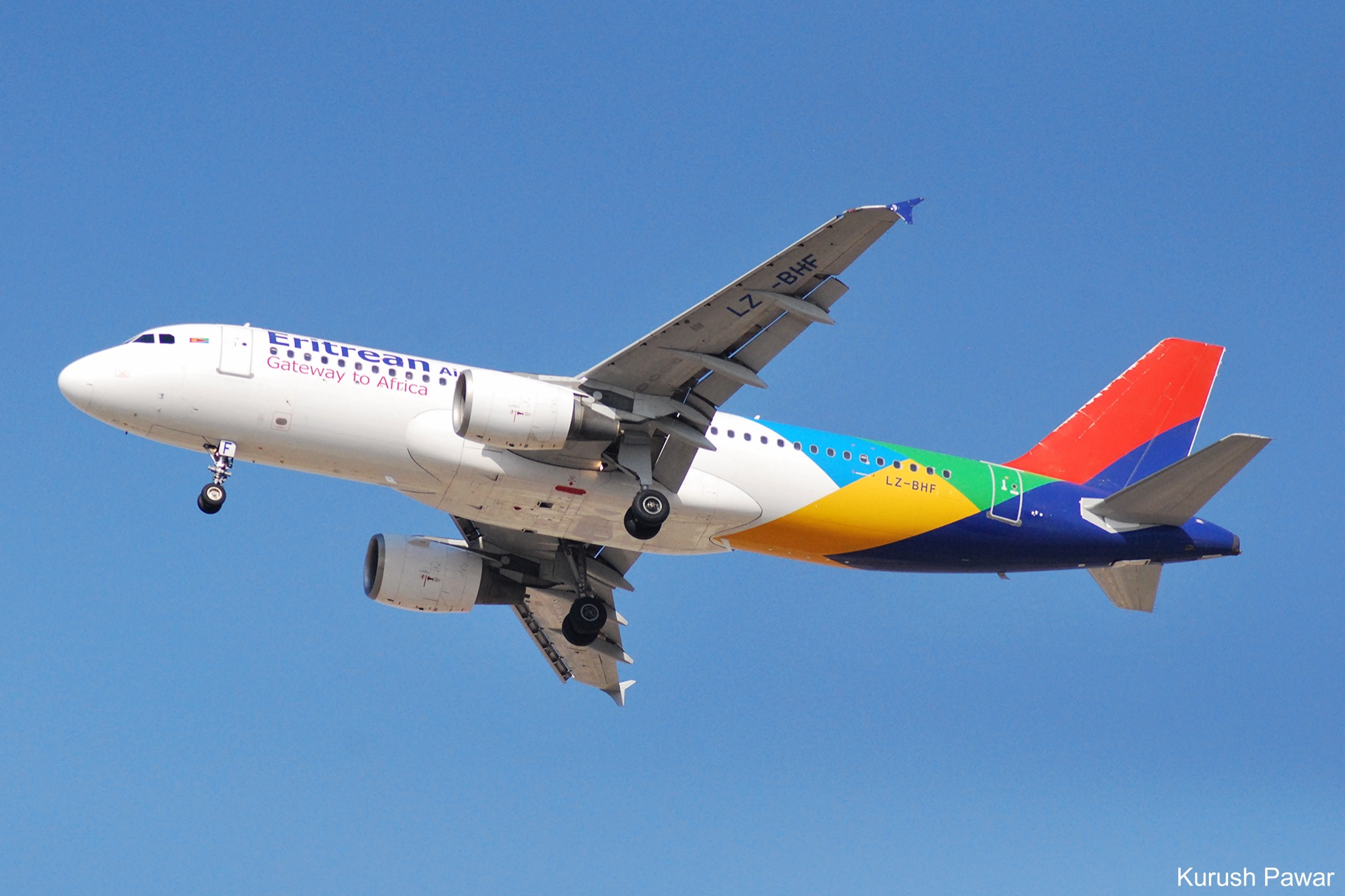 Eritrean Airlines aircraft