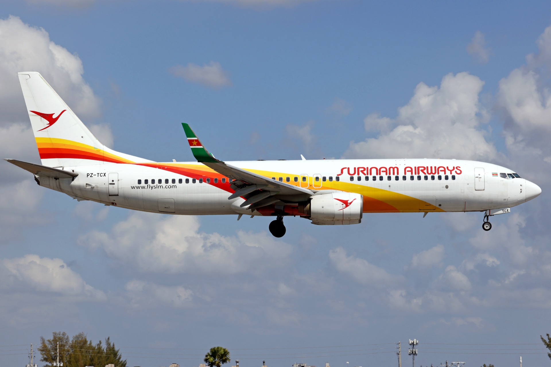 Surinam Airways aircraft