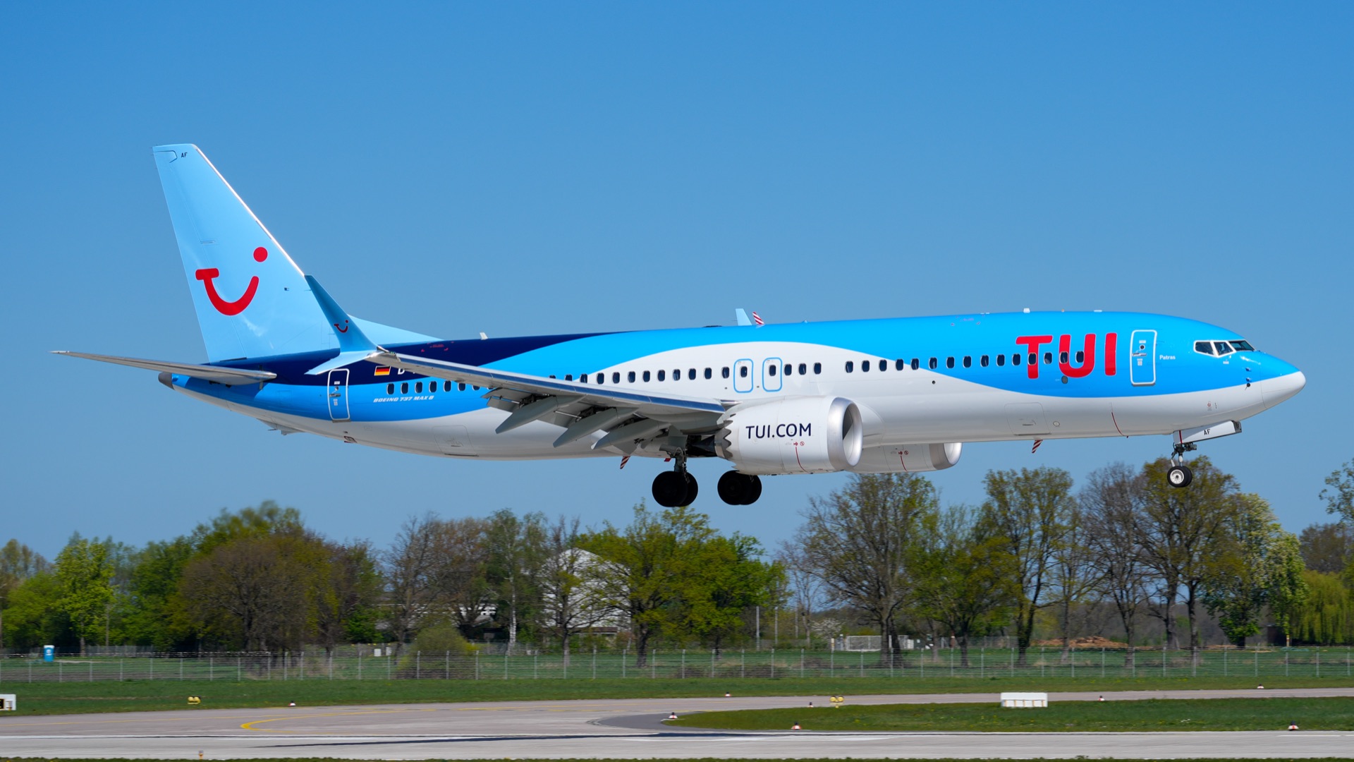 TUI fly Deutschland aircraft