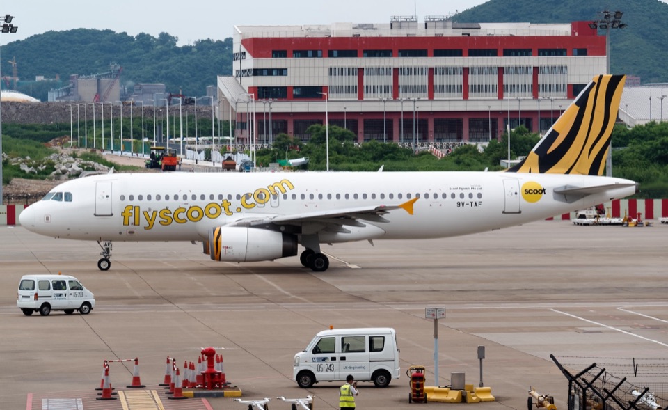 Scoot Airbus A320, a Value Alliance member