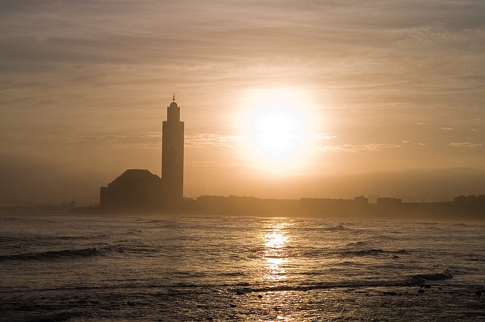 Sunshine on mosque Hassan II in Casablanca, Morocco - Flickr - Milamber's portfolio, Casablanca