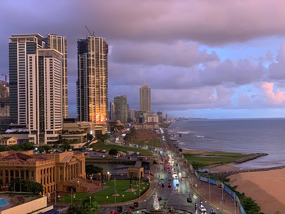 Sunset from Kingsbury Hotel, Colombo, Colombo