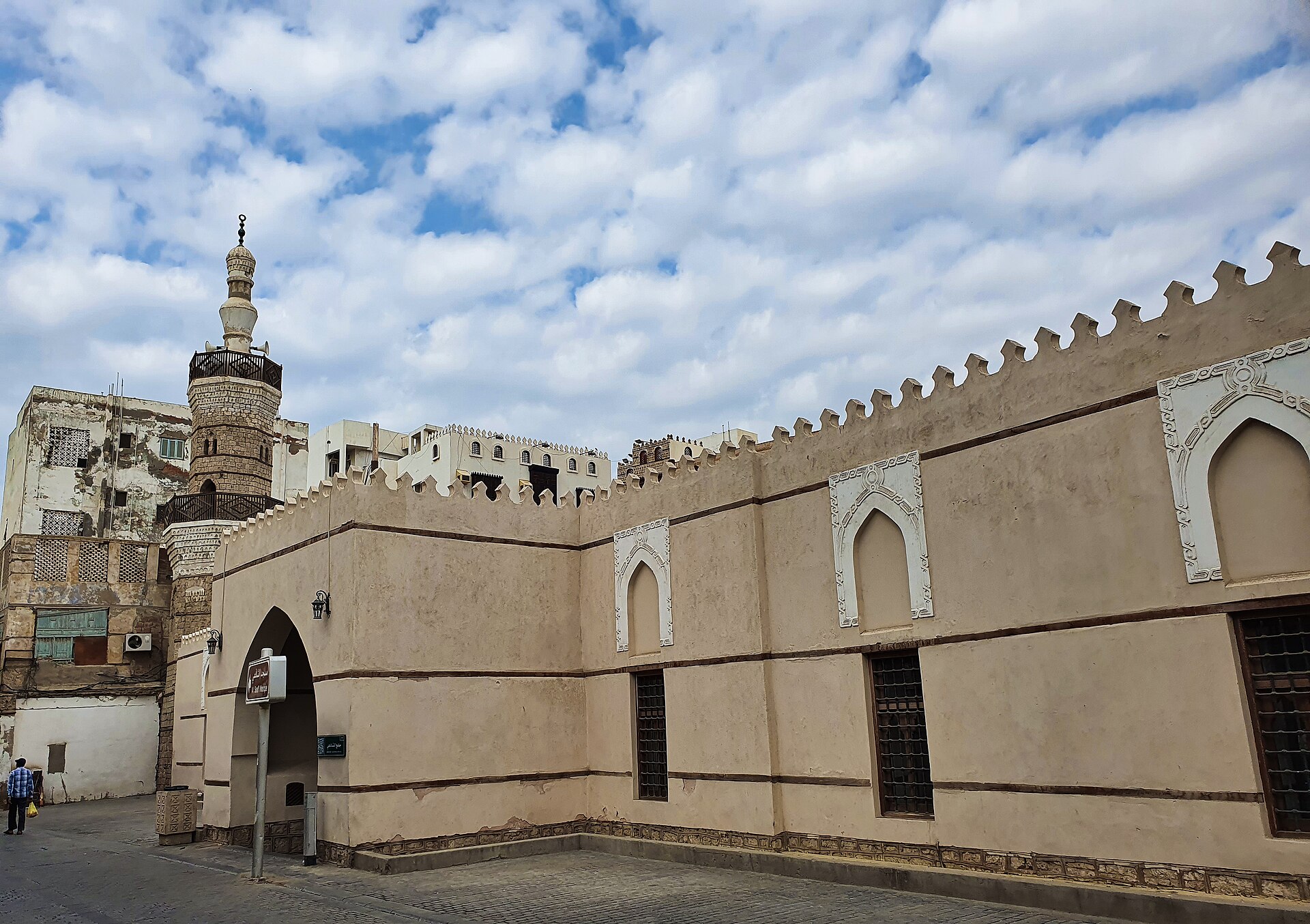 Al-Shafi Mosque in old Jeddah, Saudi Arabia, founded 1250 (1) (50702752273), Jeddah — flights from Surabaya to Jeddah