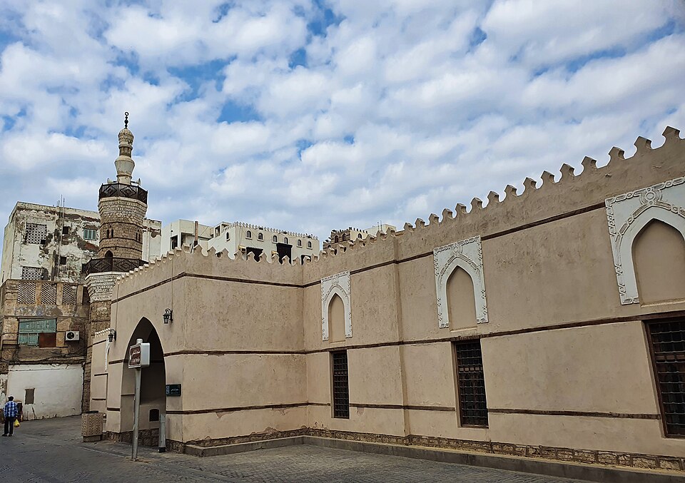 Al-Shafi Mosque in old Jeddah, Saudi Arabia, founded 1250 (1) (50702752273), Jeddah