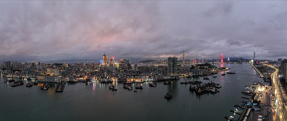 Panorama of Macau Peninsula2021, Macau