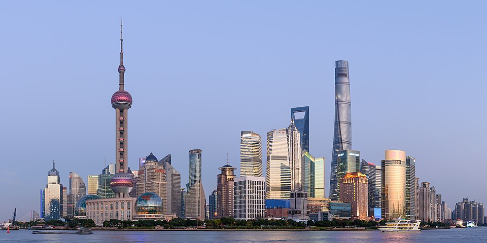 Pudong Shanghai November 2017 panorama, Shanghai