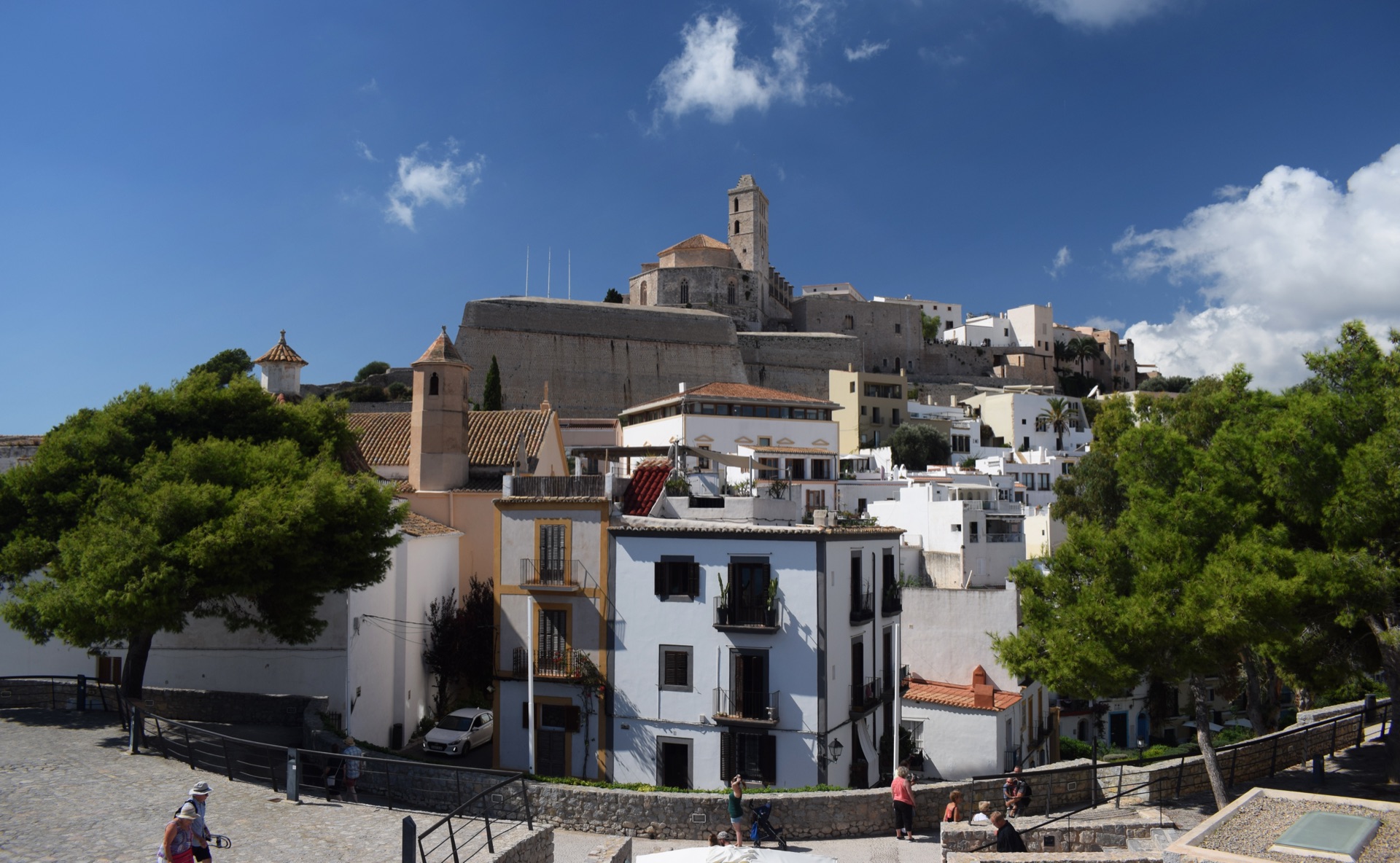 Dalt Vila, the old town of Ibiza