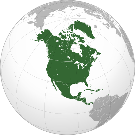 North America landscape