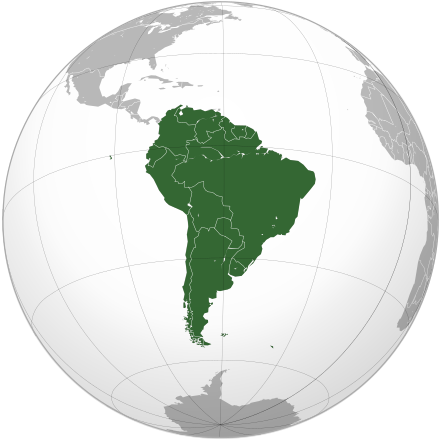 South America landscape
