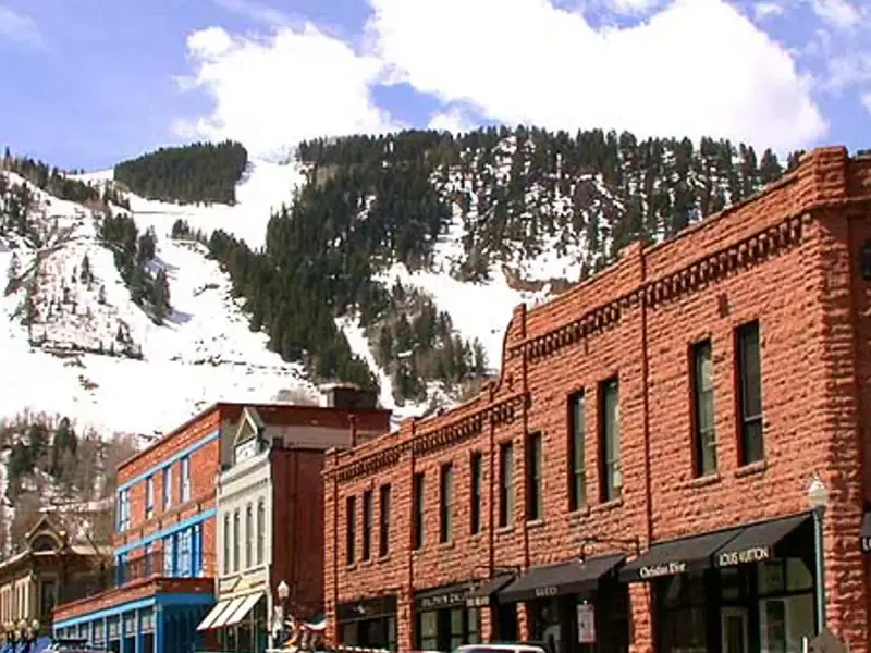 Aspen, Colorado, United States in winter