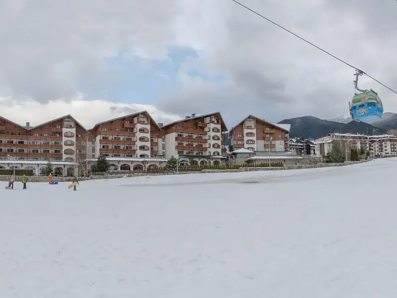 Bansko, Blagoevgrad, Bulgaria — Bansko winter