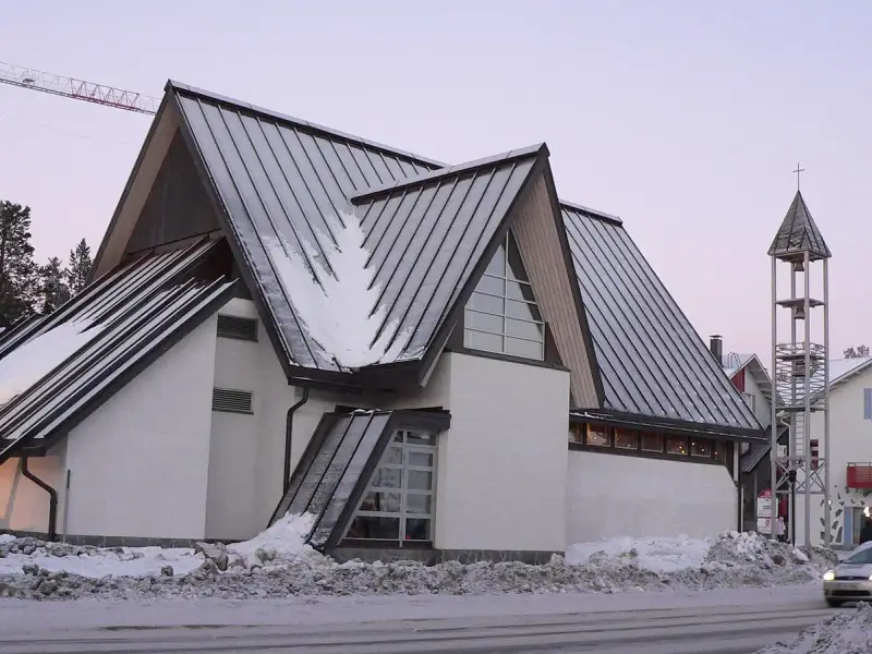 Levi, Lapland, Finland — Леви - St. Mary Chapel