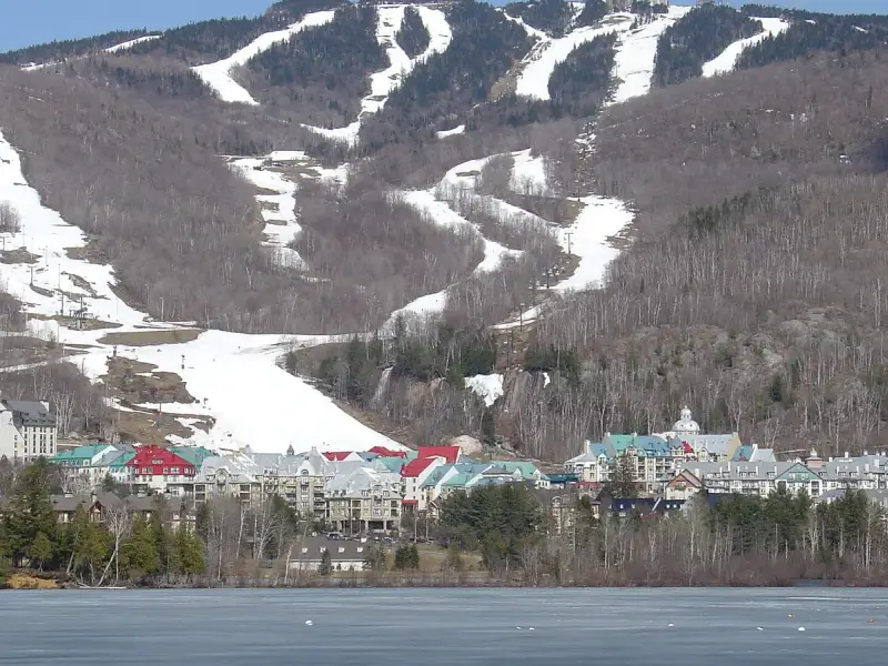 Mont-Tremblant, Quebec, Canada in winter